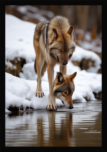 Wild wolf art stunning - wild,