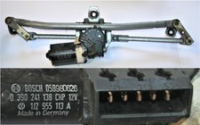 VW Golf Mk4 Early 5 Pin Wiper Motor 1J2955113A And Mechanism 1J0955623