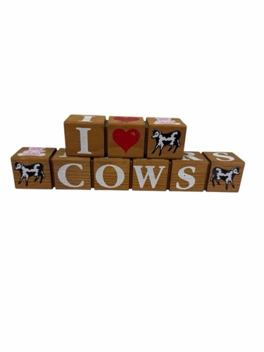 Vintage wooden alphabet - vintage, blocks
