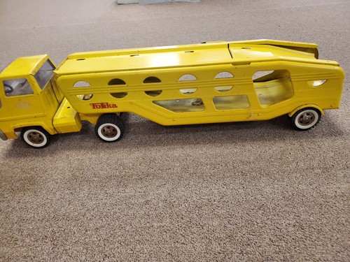 Vintage 1960s tonka car truck - vintage,