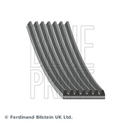 Blue print ad07r2080 ribbed - ad07r2080, v-ribbed