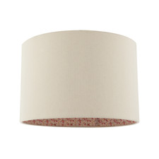 Cream Linen Lamp Shade with