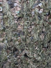 2x Woodland Green camo 3D Leaf