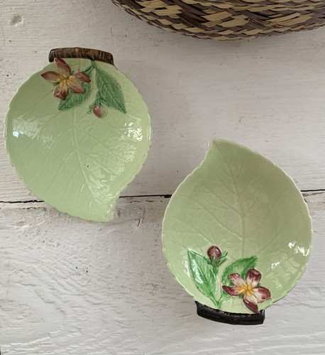 Pair hand painted - pair, of