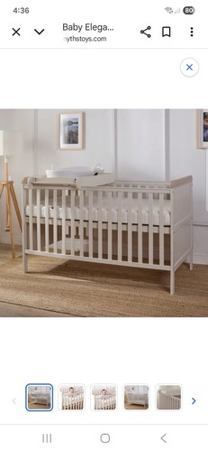Baby cot bed - bed, with
