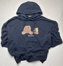 Hera Teddy Bear Black Hoodie