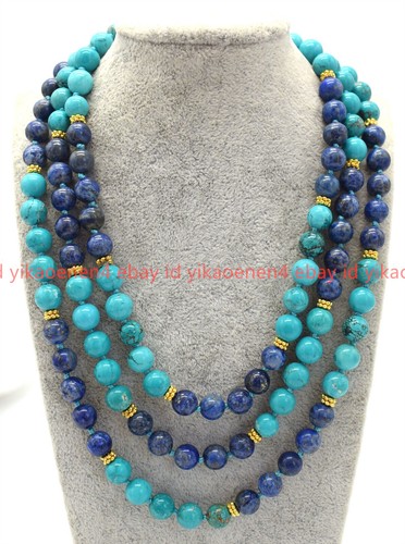 Handmade natural 8mm lapis - natural,
