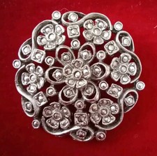 Vintage jewellery silver tone