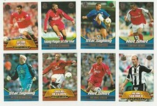 Topps Premier Gold 2001-2002 02 full basic set of 125 Beckham Lampard Gerrard