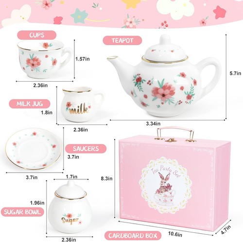 Porcelain tea set - set, for