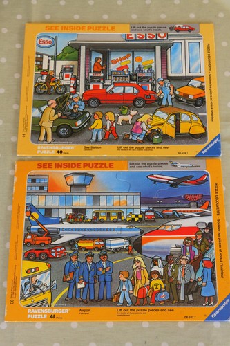 Vintage ravensburger see - vintage,