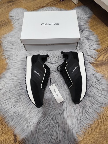 Calvin klein black trainers - klein,