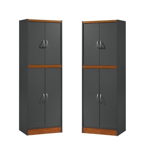 Home square shelf wood - 4,