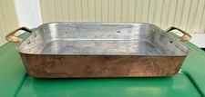 VTG solid copper roasting pan