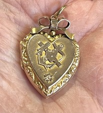 Victorian 9ct Gold Heart Shape