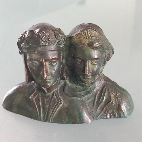 Vtg cast bronze sculpture 6cm - vtg,