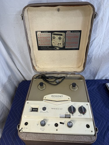 Vintage webcor regent high - webcor,