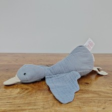 H&M Muslin Duck Goose Soft Toy Comforter Grey
