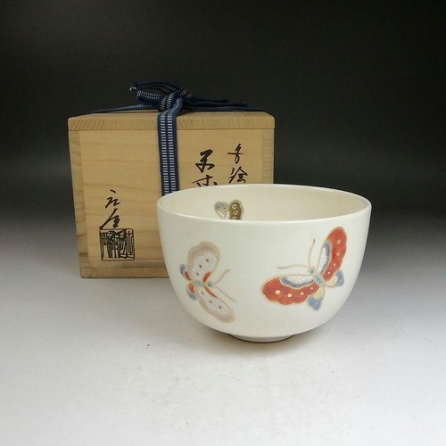 Tea bowl polychrome enamel - tea, bowl,