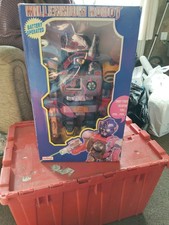 Telitoy Millennium Robot Battery Operated Vintage Toy Boxed
