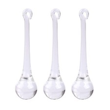 20 Chandelier Glass Crystals Drops Orb Droplets Christmas Tree Decorations  O2Y8