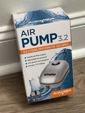 Hydrofarm AAPA3.2L Active Aqua 1 Outlet Air Pump 2W 3.2 L/Min Hydro Culture