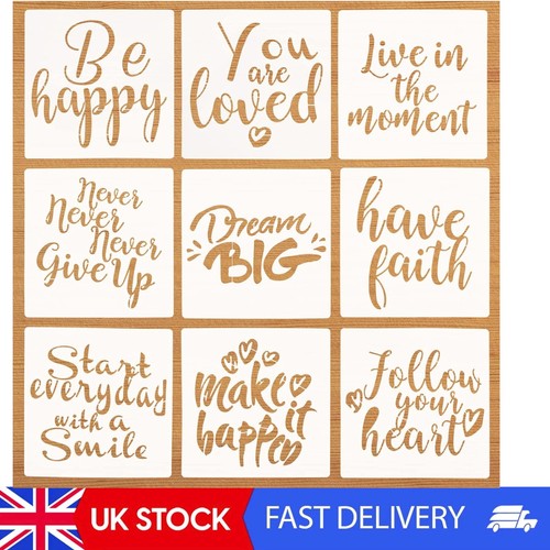 Inspirational words stencil - inspirational,