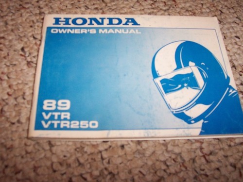 1989 honda vtr vtr250 - 1989,