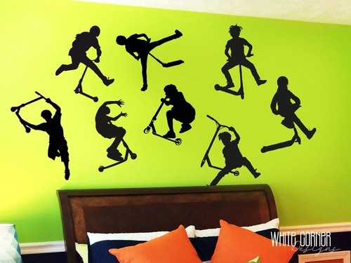 Stunt scooter stickers - stunt,