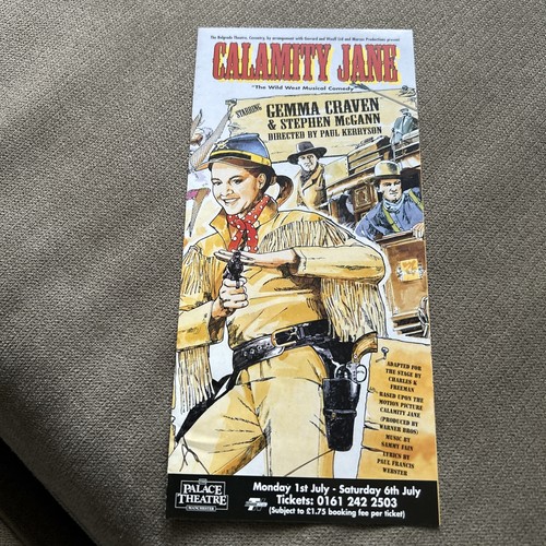Theatre flyer calamity - flyer,