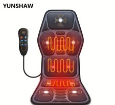 Full Back Multi Modes Shiatsu Massage Cushion Chair Seat Pad Neck Heat Mat