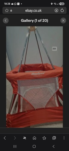 Babyhub sleepspace travel cot - travel,