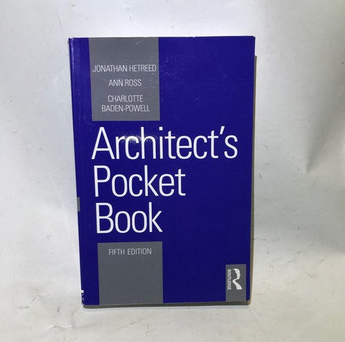 Architect pocket book - architect's,