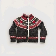 Woolrich Vintage Nordic Cardigan Womens Small Mohair Wool Blend