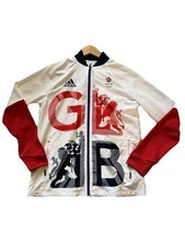 adidas Team GB Marathon Jacket - Great Britain Podium Jacket Women's - size 14 