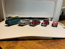 5 x 1/76 Scale Models Oxford Diecast Austin, Humber, Jaguar, MG & Morris