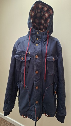 Mens navy joe - joe, parka