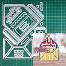 Birthday Cake Candle Envelope