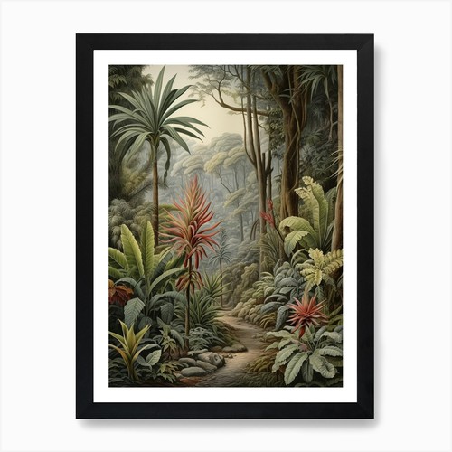 Vintage jungle botanical - vintage,