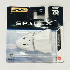Matchbox Space X Dragon Diecast Metal Vehicle Toy New & Sealed