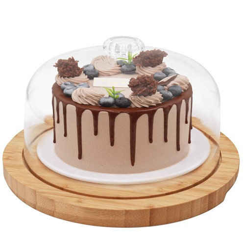Vacream bamboo cake stand - cake,