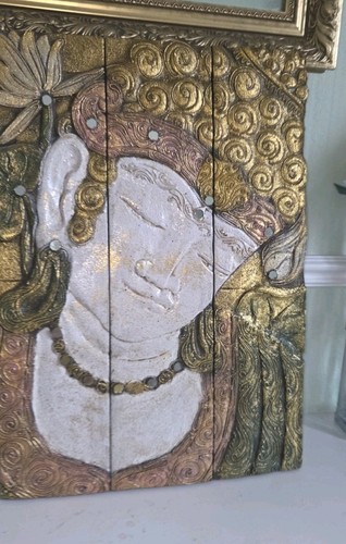 Vintage folding buddha wall - folding,