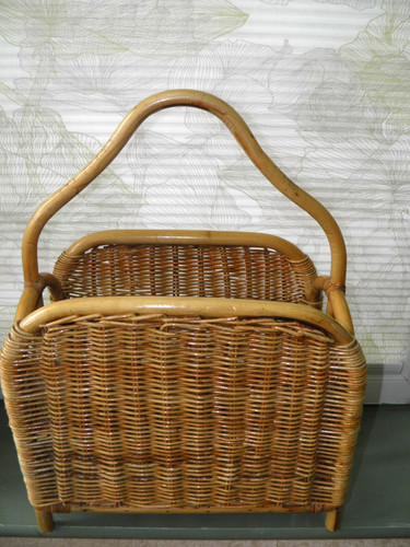Bamboo wicker rattan magazine - rattan,
