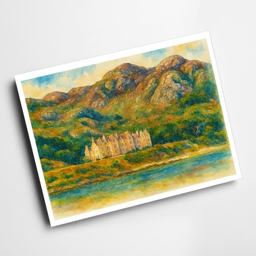 Print gairloch hotel - -,