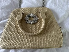 Zara Embellished Woven City Bag