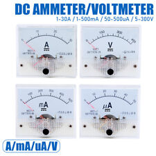 1-30A 1-500mA 50-500uA 5-300V