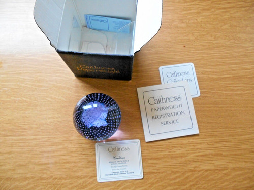 Caithness glass cauldron - glass,