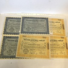 6 X Vintage 1930s Wisconsin
