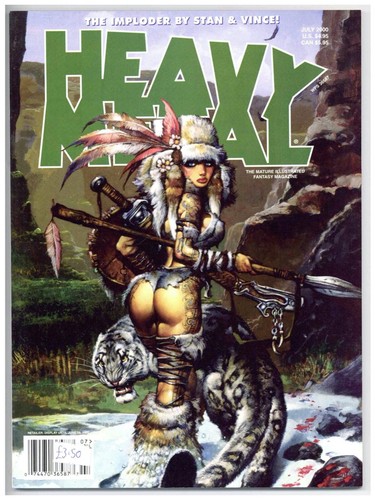 Heavy metal magazine - metal,