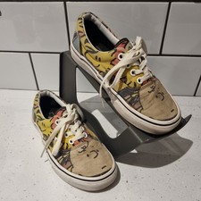 Vans X Peanuts Sneakers Womens UK 3 Charlie Brown Snoopy Woodstock Linus Shoes